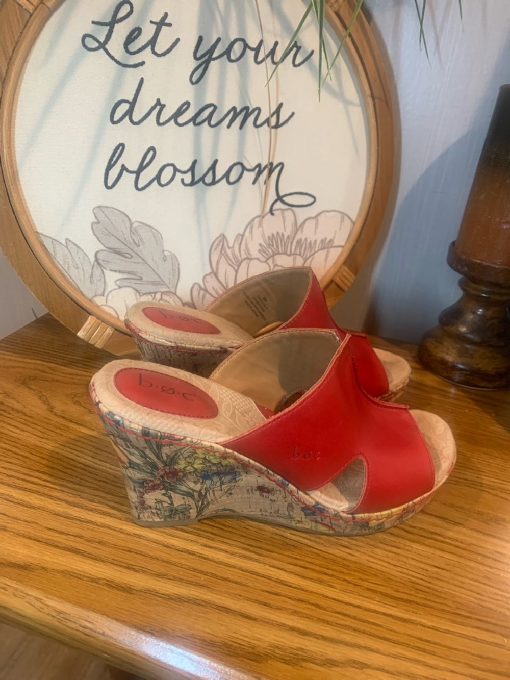 b.o.c. Born Concepts Chandler Cork Wedge Slide Sandals